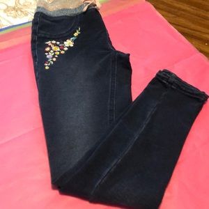 Used girl jeans size 8 by SO